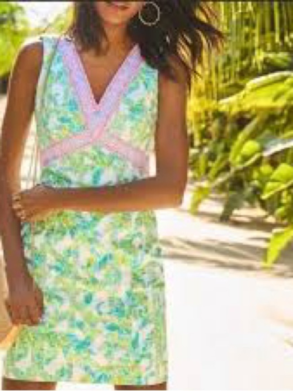 Lilly Pulitzer Lanora Stretch Shift Dress Sz 14